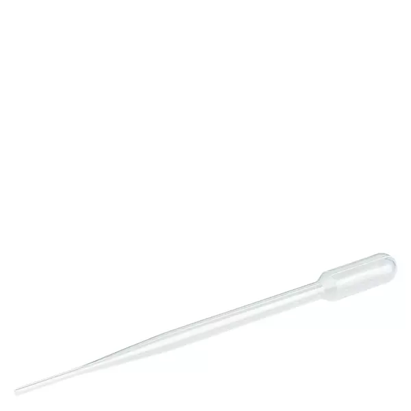 Pipeta de transferência de 2 ml (154x11mm) sem graduação