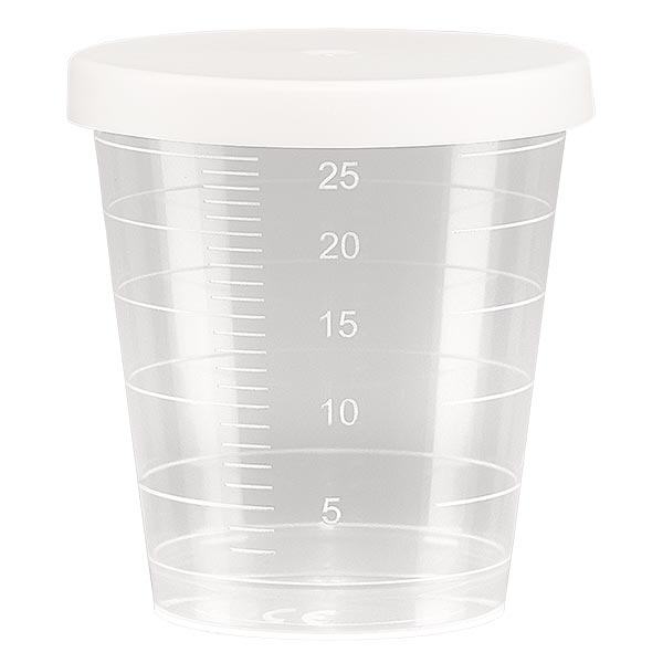 Copo para medicamentos transparente 30ml Copo para medicamentos transparente 30ml