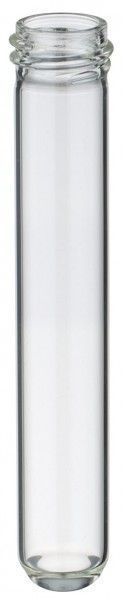 Tubos de cultura, transparentes, com rosca GL18, 100x16 mm, feitos de vidro KS