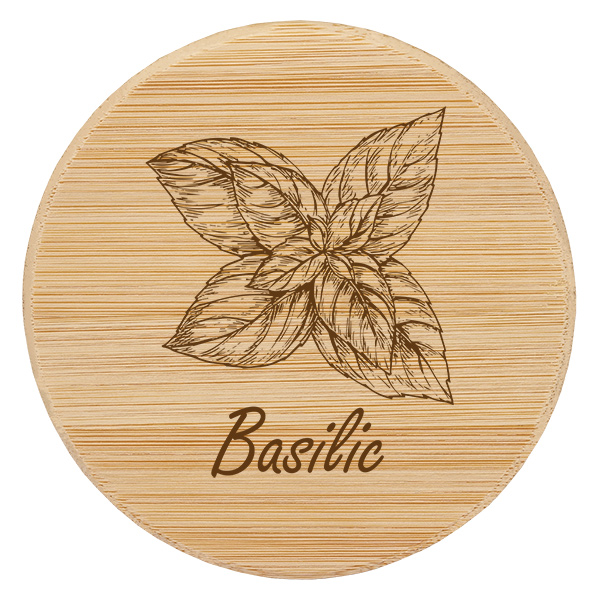 Cobertura em madeira "Basilic" para WECK RR60 Cobertura em madeira "Basilic" para WECK RR60