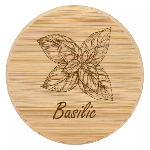 Cobertura em madeira "Basilic" para WECK RR60 Cobertura em madeira "Basilic" para WECK RR60