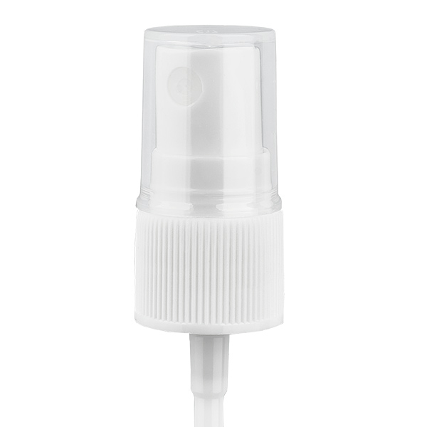 Pulverizador de bomba branco incl tampa 18mm