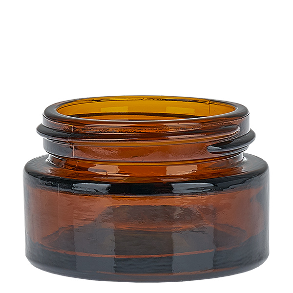 Frasco de vidro de 20 ml castanho com tampa de inserção UNiTWIST Frasco de vidro de 20 ml castanho com tampa de inserção UNiTWIST