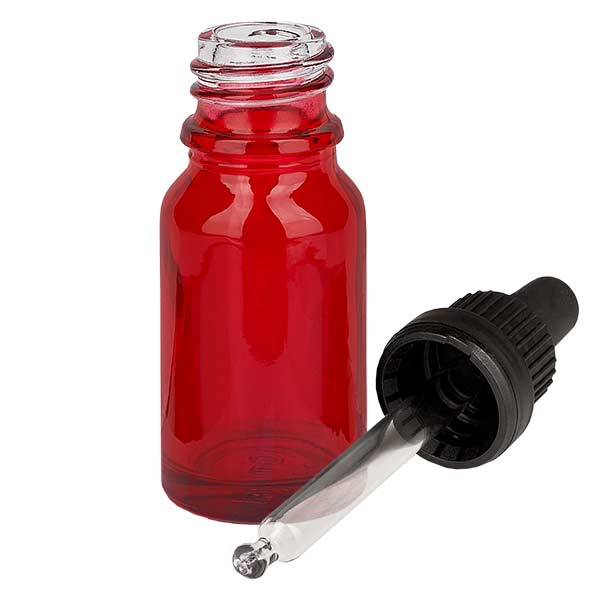 Frasco pipeta de 10 ml com fecho inviolável RedLine UT18/10 UNiTWIST Frasco pipeta de 10 ml com fecho inviolável RedLine UT18/10 UNiTWIST