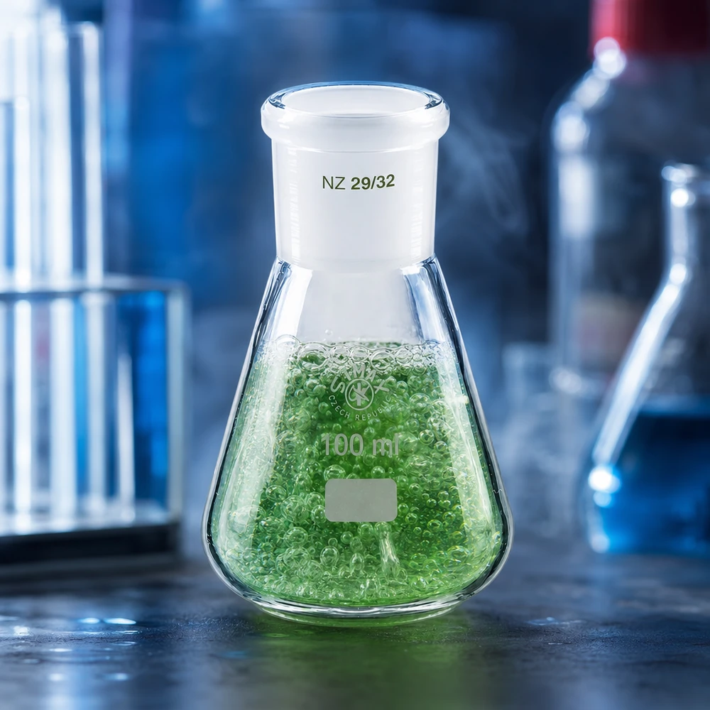 Erlenmeyer 100ml com junta esmerilada standard (29/32)