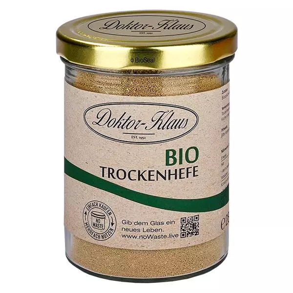 Trockenhefe Bio 280g Doktor-Klaus noWaste Trockenhefe Bio 280g Doktor-Klaus noWaste