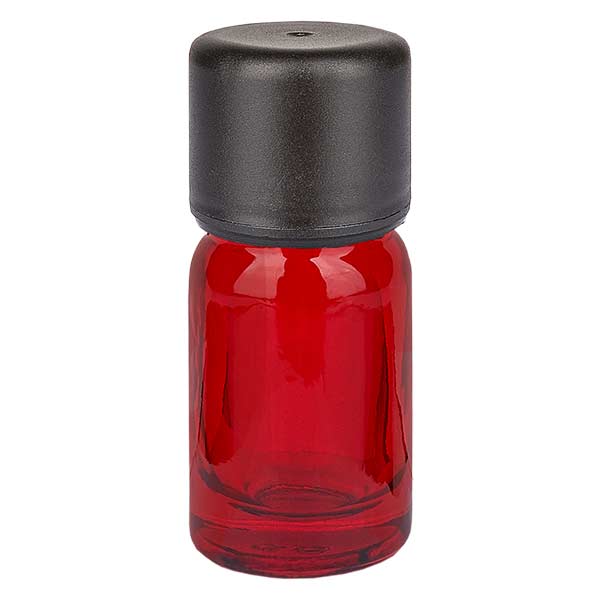 Frasco de 5 ml com tampa de rosca de 6 mm inviolável RedLine UT18/5 UNiTWIST