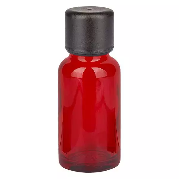 Frasco de 20 ml com tampa de rosca de 3 mm com fecho inviolável RedLine UT18/20 UNiTWIST Frasco de 20 ml com tampa de rosca de 3 mm com fecho inviolável RedLine UT18/20 UNiTWIST
