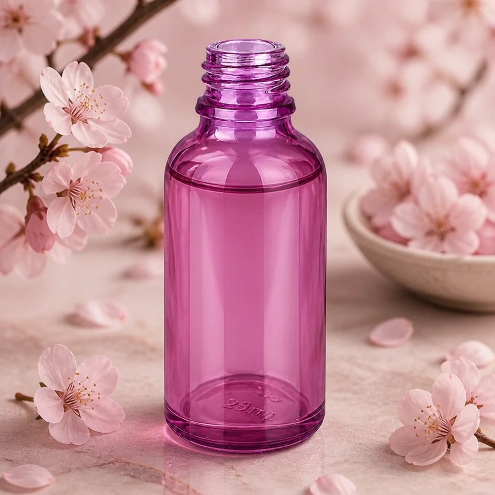 Frasco farmacêutico PurpleLine UT18/30 de 30 ml com tampa de rosca prática para uma dosagem fácil