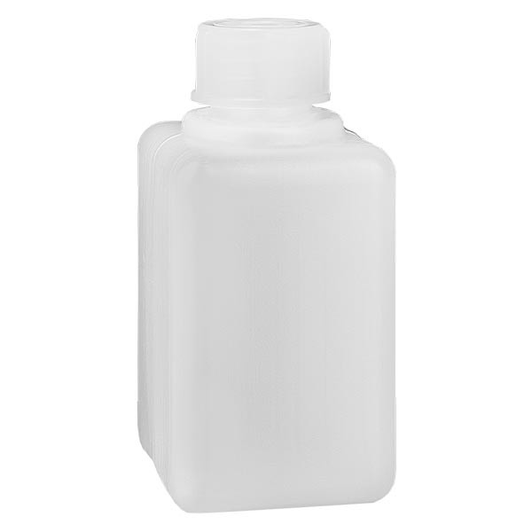 Frasco para produtos químicos 50ml, gargalo estreito em PE-HD, cor natural Frasco para produtos químicos 50ml, gargalo estreito em PE-HD, cor natural
