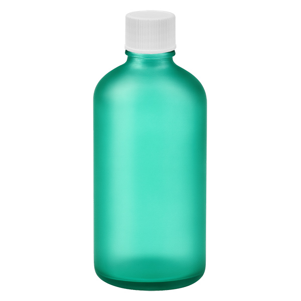 Frasco de 100ml com tampa de rosca de 11mm branca Standard GreenLine UT18/100