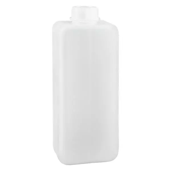 Frasco para produtos químicos 1000ml, gargalo estreito feito de PE-HD, cor natural Frasco para produtos químicos 1000ml, gargalo estreito feito de PE-HD, cor natural