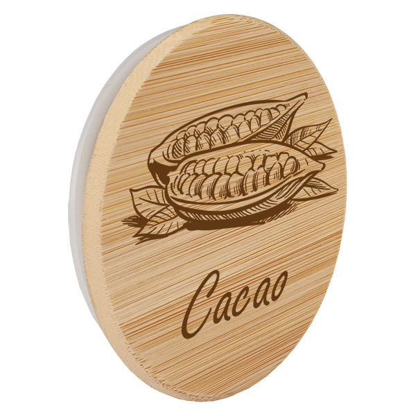 Cobertura em madeira "cacao" para WECK RR100 Cobertura em madeira "cacao" para WECK RR100