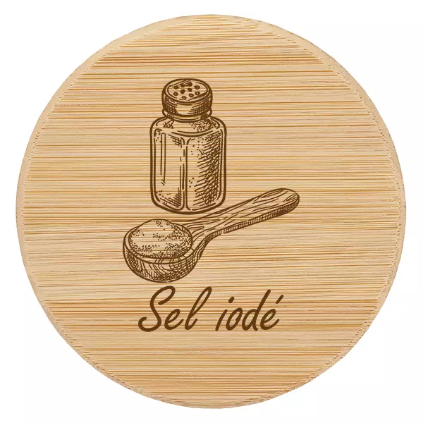 Boina em tecido "Sel iodé" para WECK RR60 Boina em tecido "Sel iodé" para WECK RR60