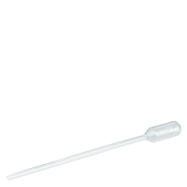 Pipeta de transferência de 1ml (115x10mm) com graduação Pipeta de transferência de 1ml (115x10mm) com graduação