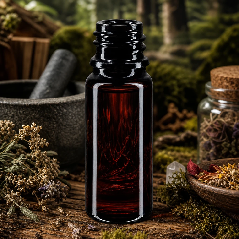 Frasco compacto de vidro Mironglass de 10 ml DIN 18 perfeito para viagens e aromaterapia em movimento