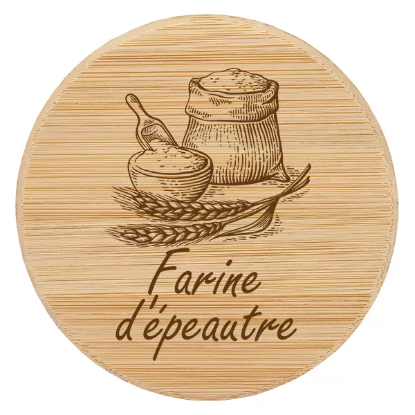 Bois "farine d'épeautre" para WECK RR100 Bois "farine d'épeautre" para WECK RR100