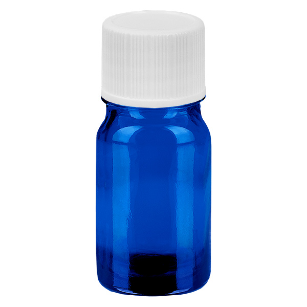 Frasco de 5ml 11mm tampa de rosca branca Standard BlueLine UT18/5