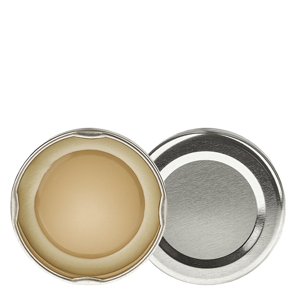 Tampa BasicSeal de 48 mm prateada (TO48) UNiTWIST