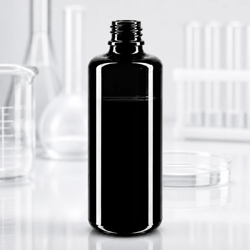 Frasco de vidro violeta 50ml DIN 18 (Mironglass) Frasco conta-gotas Orion compacto de 50 ml em vidro Miron violeta escuro para uma dosagem precisa de líquidos