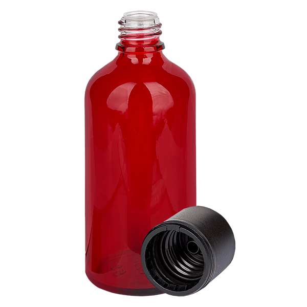 Frasco de 100 ml com tampa inviolável de 3 mm RedLine UT18/100 UNiTWIST Frasco de 100 ml com tampa inviolável de 3 mm RedLine UT18/100 UNiTWIST