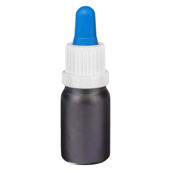 Frasco pipeta de 5ml branco/azul com fecho inviolável BlackLine UT18/5 Frasco pipeta de 5ml branco/azul com fecho inviolável BlackLine UT18/5