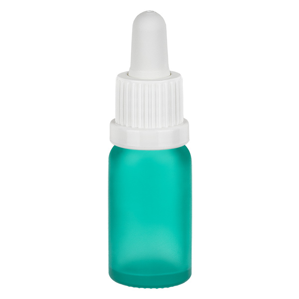 Frasco pipeta de 10 ml branco com fecho inviolável GreenLine UT18/10