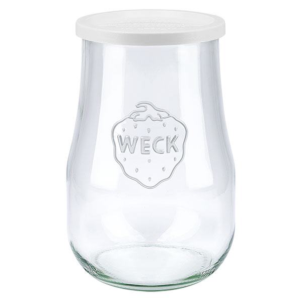 Frasco tulipa de 1750ml com tampa de frescura WECK RR100