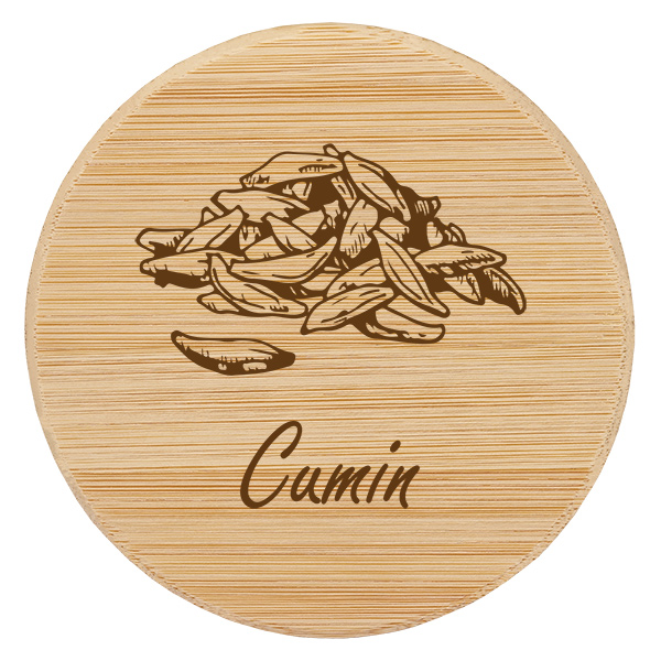 Advérbio em madeira "cominho" para WECK RR60