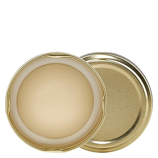 Tampa BasicSeal 70mm dourada (TO70) UNiTWIST