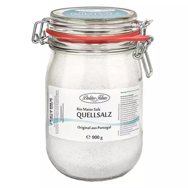 Sal de primavera (Rio Maior) de Portugal 900g Doktor-Klaus Sal de primavera (Rio Maior) de Portugal 900g Doktor-Klaus