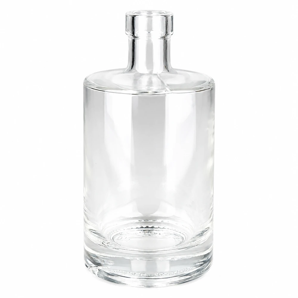 500ml Glasflasche "Galileo" ohne Verschluss UNiTWIST® Garrafa de vidro de 500 ml Marie sem tampa UNiTWIST transparente vazia com gargalo curto para bebidas espirituosas e bebidas
