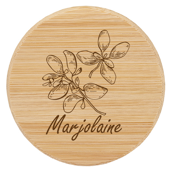 Boina em madeira "Marjolaine" para WECK RR60 Boina em madeira "Marjolaine" para WECK RR60