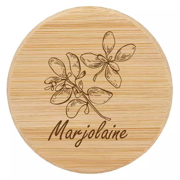 Boina em madeira "Marjolaine" para WECK RR60 Boina em madeira "Marjolaine" para WECK RR60