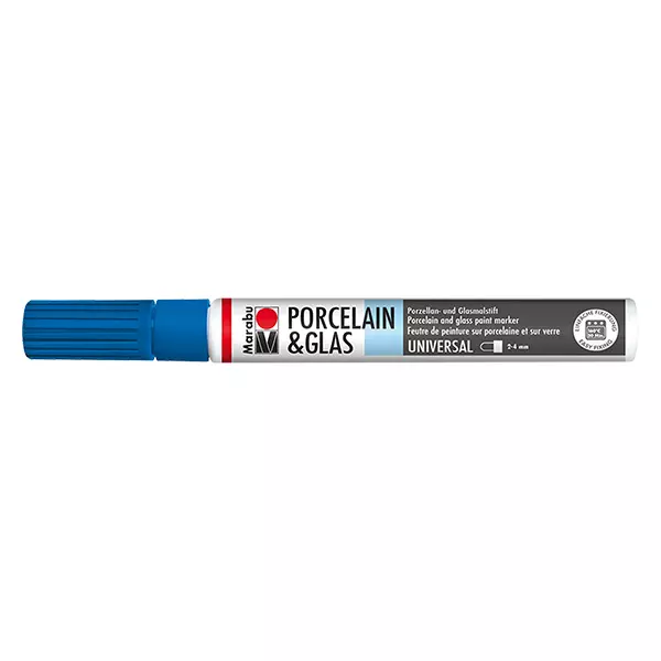 Lápis de cor genciana 2-4mm para vidro/porcelana