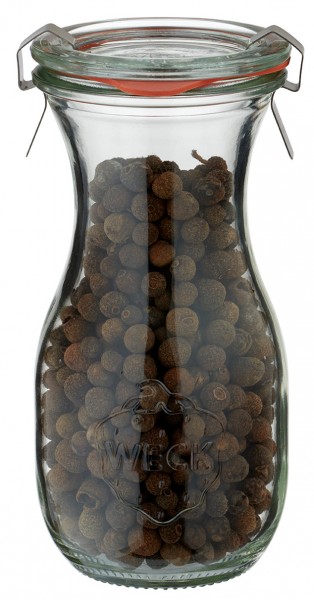 Ideia para um frasco de especiarias: Garrafa de sumo WECK 290ml Ideia para um frasco de especiarias: Garrafa de sumo WECK 290ml