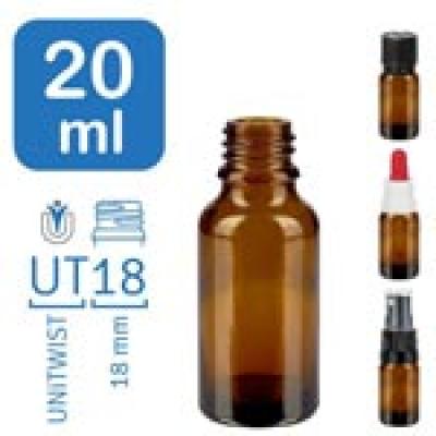 Frascos farmacêuticos BrownLine 20 ml UT18