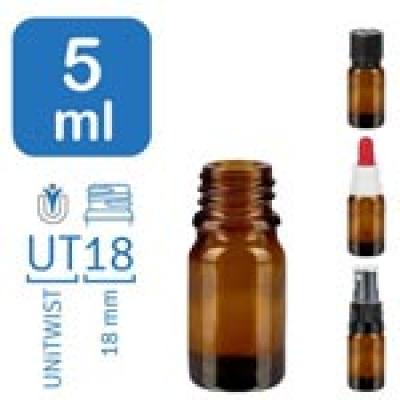 Frascos farmacêuticos BrownLine 5 ml UT18
