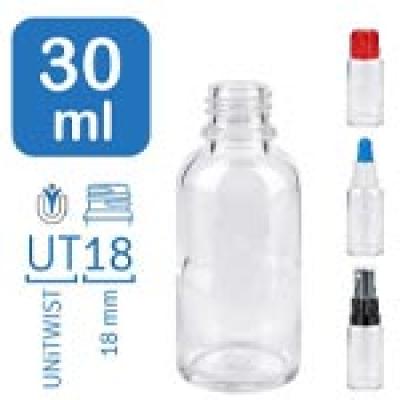 Frascos farmacêuticos ClearLine 30 ml UT18
