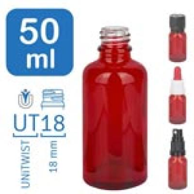 Frascos farmacêuticos RedLine de 50 ml