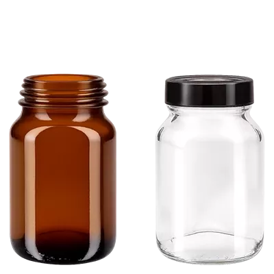 Frascos de gargalo largo