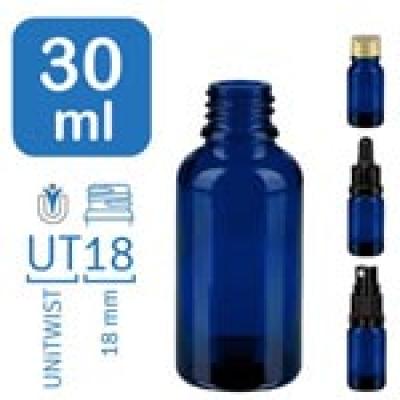 Frascos farmacêuticos BlueLine 30 ml UT18