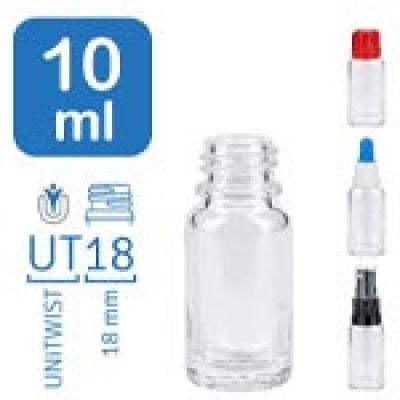 Frascos farmacêuticos ClearLine 10 ml UT18