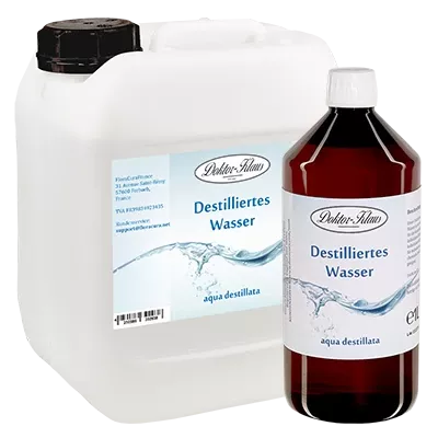 Água destilada