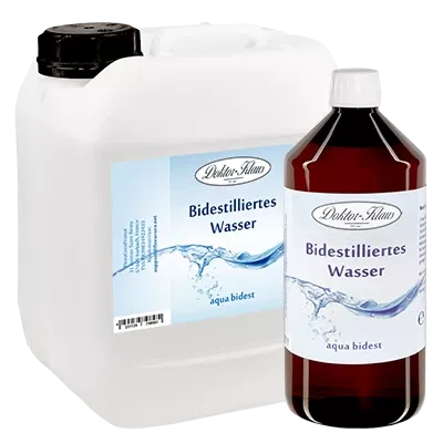 Água bidestilada