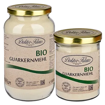 Farinha de sementes de guar orgânica