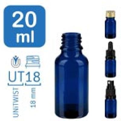 Frascos farmacêuticos BlueLine 20 ml UT18