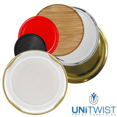 Tampas para frascos UNiTWIST