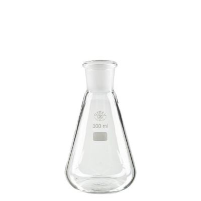 Frascos Erlenmeyer com gargalo normalizado